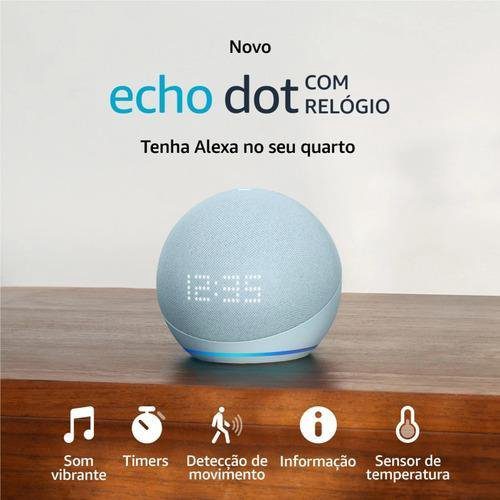 echo dot com relogio